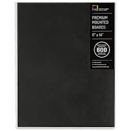 UArt Premium Sanded Pastel Paper Board - 11" x 14", Dark, 600 Grit