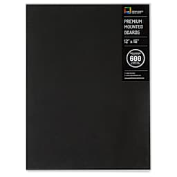 UArt Premium Sanded Pastel Paper Board - 12" x 16", Dark, 600 Grit