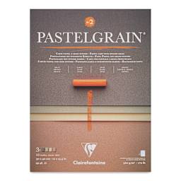 Clairefontaine Pastelgrain Paper Pad - 12" x 15-1/2", Palette No. 2, 12 Sheets
