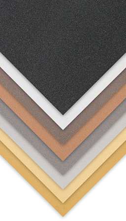 Clairefontaine Pastelmat Sheets - Closeup of corner of colors available 