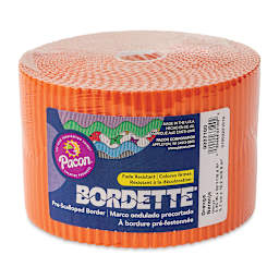 Bordette Scalloped Border - 2-1/4" x 50 ft, Orange
