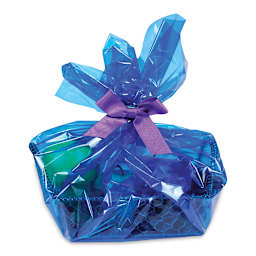 Hygloss Transparent Cellophane - 20" x 25 ft, Light Blue, Roll