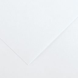 Canson Colorline Art Paper - 19" x 25", 150 gsm, Pearl White