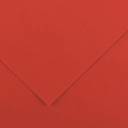 Canson Colorline Art Paper - 19" x 25", 150 gsm, Red