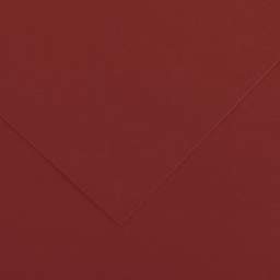 Canson Colorline Art Paper - 19" x 25", 150 gsm, Dark Red