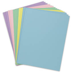Pacon Card Stock - Pastels, Pkg of 100 Sheets