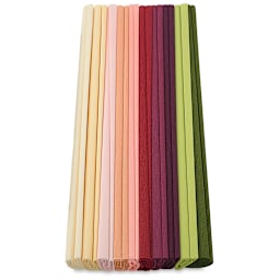 Lia Griffith Crepe Paper - Colors of paper in Floral Colors Set of 10