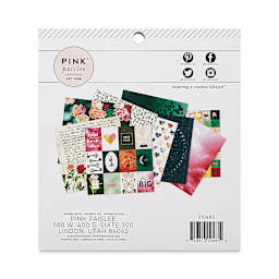 American Crafts Paper Pad - Moonstruck, 6" x 6", 36 Sheets (Back)