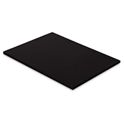 Blick Premium Colored Art Paper - 9" x 12", Black, 50 Sheets, stacked