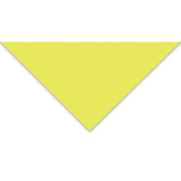 Blick Premium Construction Paper - 19-1/2" x 27-1/2", Lemon Yellow, Single Sheet corner of sheet