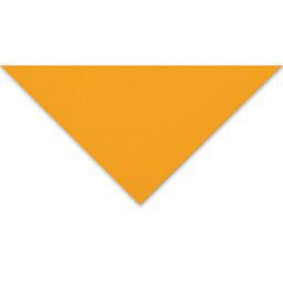 Blick Premium Colored Art Paper - 12" x 18", Yellow Orange, 50 Sheets, corner