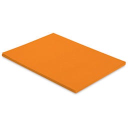 Blick Premium Colored Art Paper - 9" x 12", Orange, 50 Sheets, stacked