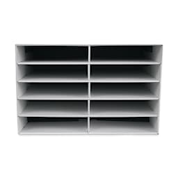 Pacon Construction Paper Storage Unit - 16-7/8"H x 26-7/8"W x 18-1/2" D, Holds 12" x 18" paper