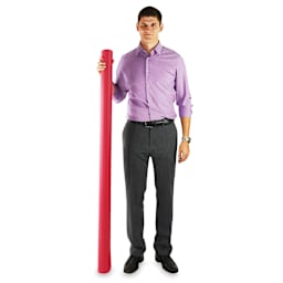 Savage Widetone Background Paper Roll - 53" x 12 yds, Primary Red