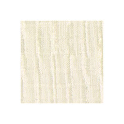 American Crafts Textured Cardstock - Full sheet of Vanilla cardstock
