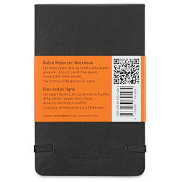 Moleskine Classic Reporter Notebook (back)