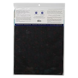 Aitoh Decorative Lokta Paper Pack - Mica, 12" x 12", Pkg of 5, back of packaging
