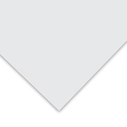 Black Ink US Vellum Text Paper - Closeup of corner showing color and texture
