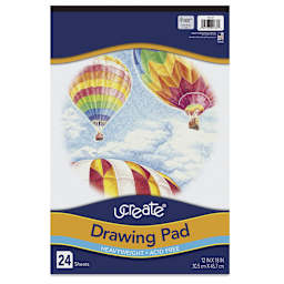 Pacon UCreate Drawing Pad - 12" x 18", 24 Sheets