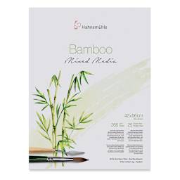 Hahnemühle Bamboo Mixed Media Block - 16 1/2'' x 22'', 25 Sheets