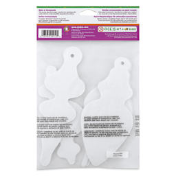 Roylco Blots of Ornaments - Pkg of 40 back of packaging