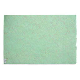 Lokta Paper - Forever Floral, Yellow, Orange, and Sage, 20" x 30"