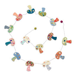 Giftsland Paper Garland - Mushrooms