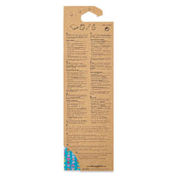 DecoPatch Decorative Papers - Hearts, Pkg of 3, 12" x 16", back of packaging