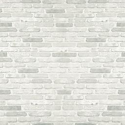 Fadeless Design Roll - White Brick, 48" x 12 ft