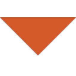 Crescent Select Alpha-Cellulose Matboard - 20" x 32", Deep Orange