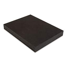 Lineco Cotton Rag Museum Mounting Boards - Pkg of 25, Black, 11" x 14"