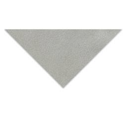 Crescent Berkeley Suede White Core Matboard - 20" x 32", Smoke, 4-ply, corner