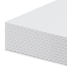 White Foam Board - 32" x 40" x 3/16", Pkg of 10