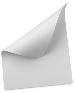 Strathmore 300 Series Bristol Sheets - Single Smooth Sheet, slightly curled
