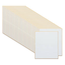 Aitoh Hosho Paper Shikishi Boards - 7" x 8-1/4", Pkg of 50