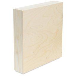 American Easel Wood Painting Panel - 12" x 12" x 2-1/2", Extra Deep Panel