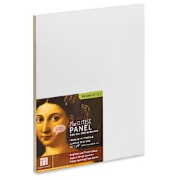 Ampersand Value Series Artist Panel - Textured, 9" x 12", 3/4" Cradle