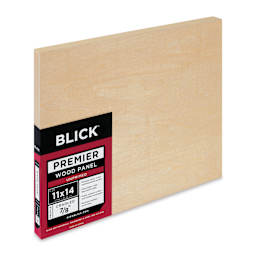 Blick Premier Wood Panel - 11" x 14", 7/8" Traditional Profile, Cradled