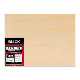 Blick Premier Wood Panel - 12" x 16", 7/8" Traditional Profile, Cradled