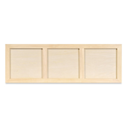 Blick Premier Wood Panel - 12" x 36", 7/8" Traditional Profile, Cradled