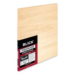 Blick Premier Wood Panel - 16" x 20", 7/8" Traditional Profile, Cradled