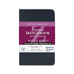 Stillman & Birn Zeta Series Softcover Sketchbook - 5-1/2'' x 3-1/2'', Portrait