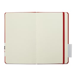 Talens Art Creations Sketchbook - Red, 8.3" x 5.1" (open to show paper)