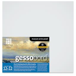 Ampersand Gessobord - 12'' x 12'', 1/8'' Flat
