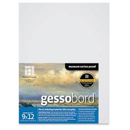 Ampersand Gessobord - 9'' x 12'', 3/4'' Cradled