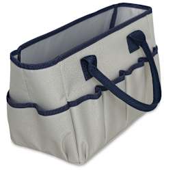 Itoya ProFolio Entourage Small Tote Bag - Left angle view shown empty