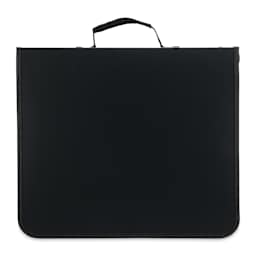 Itoya ProFolio Zipper Binder - 14" x 11", 5 Sleeves (closed)