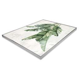 Blick Metal Gallery Frame - Silver, 30” x 40” laying flat