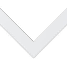 Blick Pre-Cut Mat - Manor White, 8" x 10" (5-3/4" x 7-3/4" Opening)