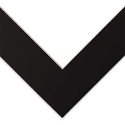Blick Pre-Cut Mat - Raven Black, 8" x 10" (4-1/2" x 6-1/2" Opening)